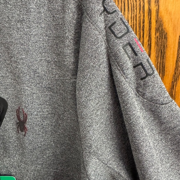 Spyder Active Men’s XL Full Zip Jacket Grey NEW with Tags - Picture 6 of 14